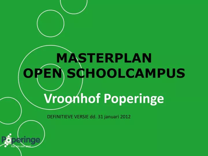 masterplan open schoolcampus