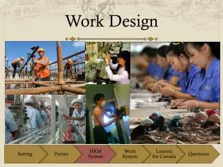 Work Design