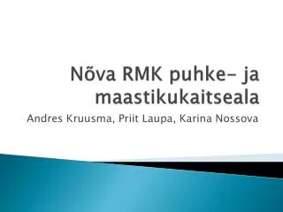n va rmk puhke ja maastikukaitseala