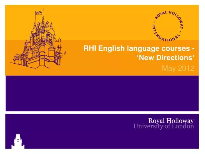 rhi english language courses