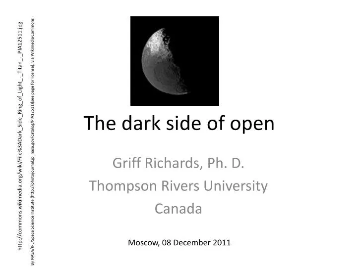 the dark side of open