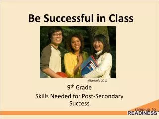 Be Successful in Class