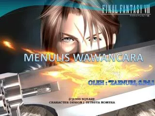 menulis wawancara