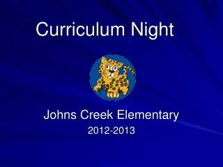 Curriculum Night