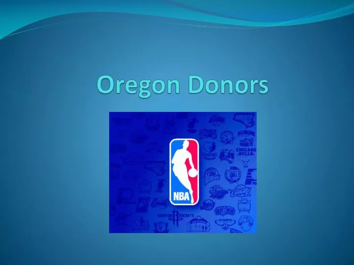 oregon donors