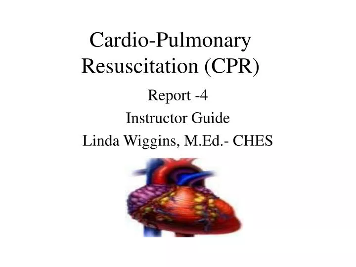 cardio pulmonary resuscitation cpr