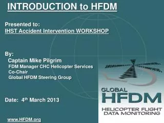 INTRODUCTION to HFDM