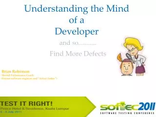Understanding the Mind of a Developer