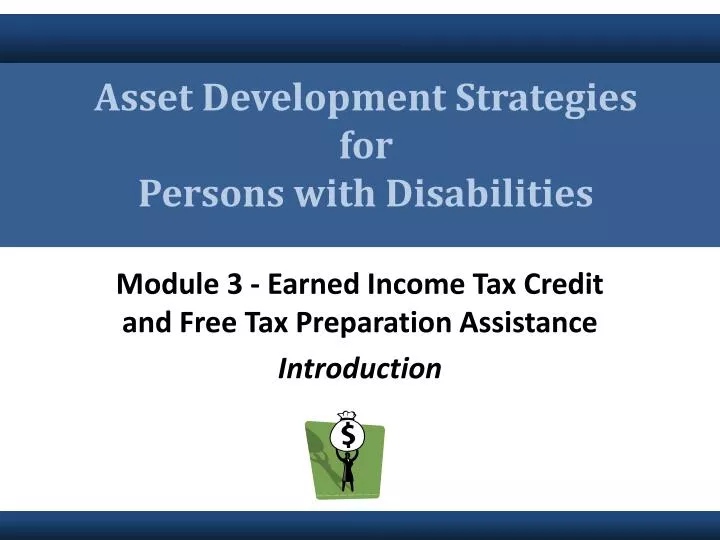 asset development strategies for persons with disabilities
