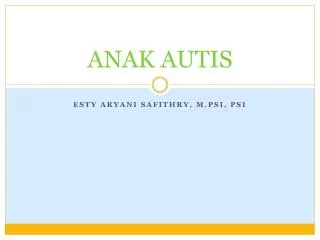 anak autis