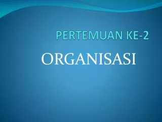 pertemuan ke 2