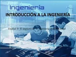 introducci n a la ingenier a