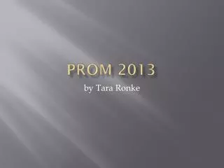 Prom 2013