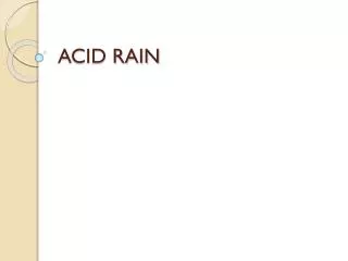 ACID RAIN