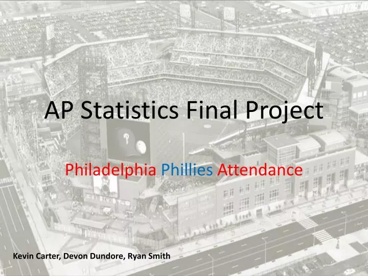 ap statistics final project