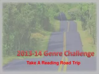 Take A Reading Road Trip