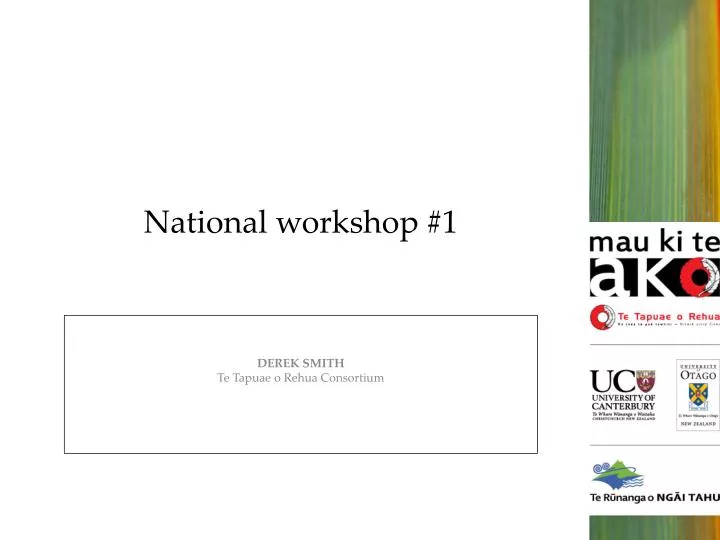 national workshop 1
