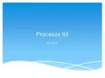Procesos itil - slide 1