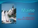 Maine - slide 1