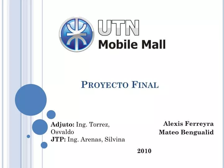 proyecto final