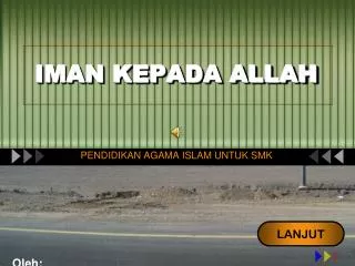 iman kepada allah