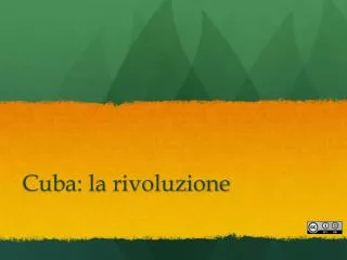 cuba la rivoluzione