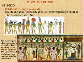 EGYPTIAN CULTURE