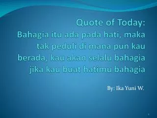 by ika yuni w