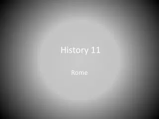 History 11