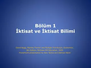 b l m 1 ktisat ve ktisat bilimi