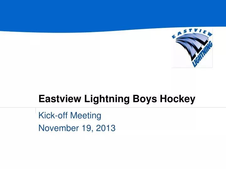 eastview lightning boys hockey
