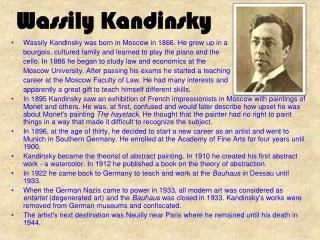 Wassily Kandinsky