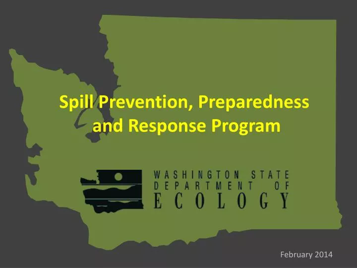 spill prevention preparedness and response program