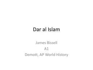 Dar al Islam