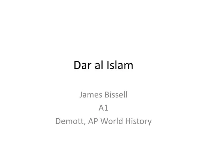 dar al islam