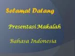 Selamat Datang - slide 1