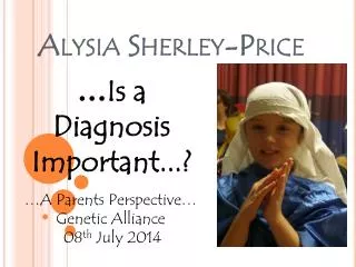 Alysia Sherley -Price
