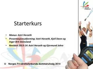 starterkurs