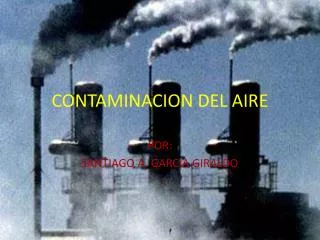 contaminacion del aire
