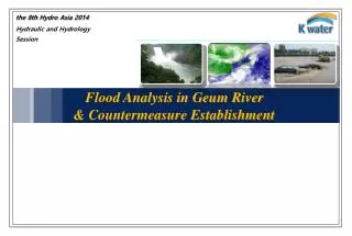 Flood Analysis in Geum River &amp; Countermeasure Establishment