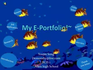My E-Portfolio!~