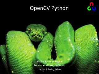 PPT - OpenCV Full Course | OpenCV Tutorial For Beginners | OpenCV ...