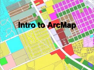 Intro to ArcMap
