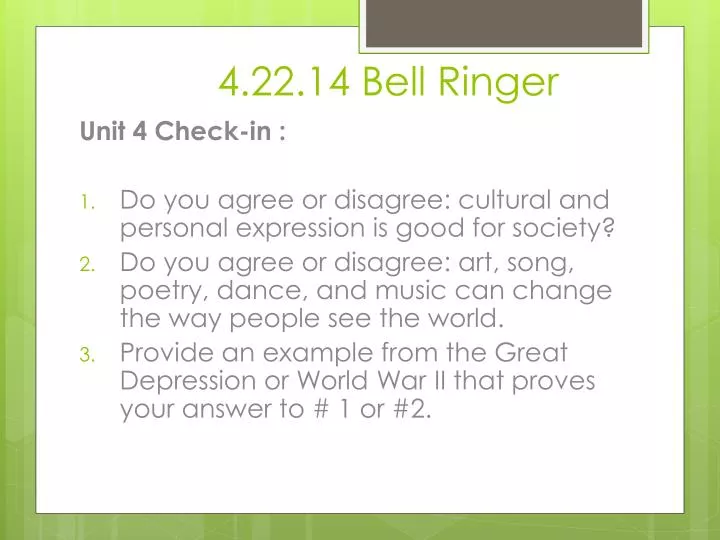 4 22 14 bell ringer