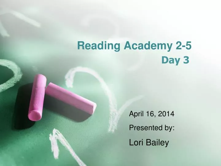 reading academy 2 5