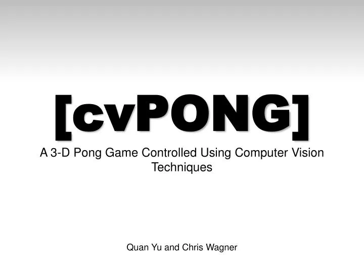 cvpong