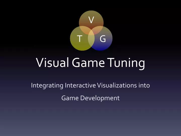 visual game tuning