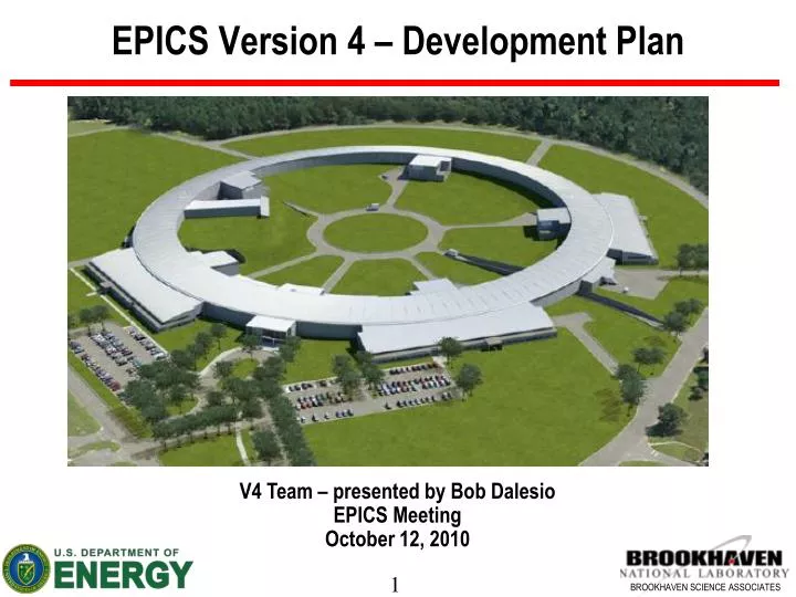 epics version 4 development plan