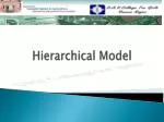 Hierarchical Model - slide 1
