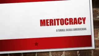 Meritocracy